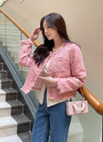 Keaz Surgical Fringe Tweed Jacket