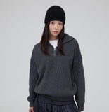 Luzun Half Zip-Up Sweater