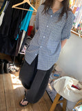 [unisex] Casa Denim Balloon Wide Banding Pants