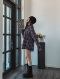 Doze loose fit check shirt