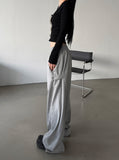Snap Tuck Jogger Pants