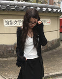 Tansy Summer Round Neck Long Sleeve Cardigan