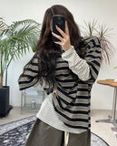 Lapin Stripe High Density Short Sleeve T-shirt
