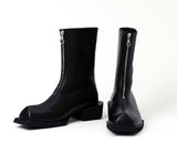 LMMM TRIANGLE FRONT ZIP BOOTS