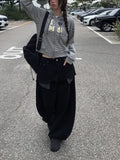 I Love Stripe Hood Zip-Up