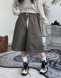 Delif cut bermuda pants