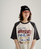 Something Raglan Short Sleeve T-shirt