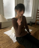 Golds Heart Button Pocket Hooded Knit