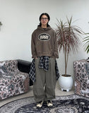 Oasis Dyeing Crop Hoodie