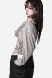 Embroidered Western Raw Denim Skirt