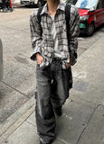 Military Camo Wide Denim