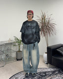 Tecker Dirty Washing Layered T-Shirt