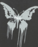 BUTTERFLY GOTH CROP TEE
