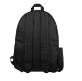 Baseball Black Logo Embroidery One Pocket Backpack