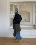 Held Washed Balloon Denim Pants