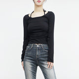 Core Strap Sleeveless T-Shirt Set