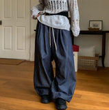 Eden Non-Fade Two-Pin Tuck Balloon Pants