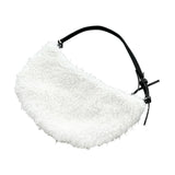 Bshawl Belt Strap Fur Shoulder Bag