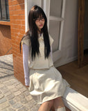 Jea Bean Button Jacket Midi Skirt Set