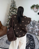 Lucien Angora Heart Knit