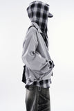 Paloma high-neck windbreaker jumper