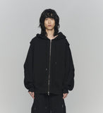 ELBOW GUARD HOOD ZIP-UP