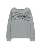 PRESENT ONE SHOULDER LS TEE