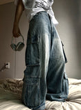 Pluming Multi Cargo Denim Pants