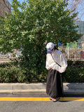 Coritz String Cargo Long Skirt
