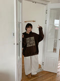 Chihine banding knit wide pants