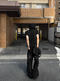 Byder Parachute Black Multi Cargo Denim