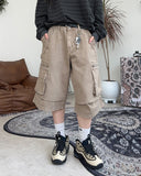 DEFENER Dyeing Bermuda Cargo Pants