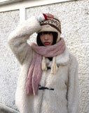 Oren Fluffy Fur Duffle Coat