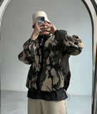 Camo Hood Windbreaker