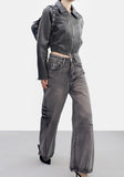 Loca washed wide pants