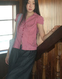Tenshi Non-Fade Raw Fabric Two-Way Pin Tuck Banding Pants