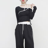 Joy Choker Wrap T-shirt