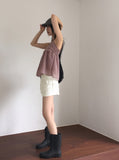 Lighty Cotton Span Mini Skirt