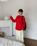 [unisex] Hatoyu Color Summer Boucle Over Knit