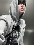 Crack Printing Over Hoodie
