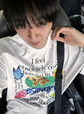 Upside Down Kitty Short Sleeve T-shirt