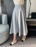 Yupia Flared Banding Long Skirt
