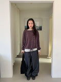 Podan Raw Denim Balloon Wide Pants