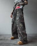 Croy Double Camo Big Cargo Pants