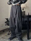 Herringbone troy string pants