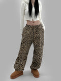 MAZEN LEOPARD CARGO PANTS