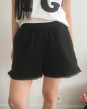 [MADE] Sopt Punching Lace Shorts