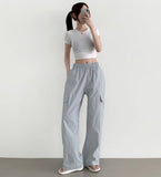 Cargo ver Rustle Cooling Banding Long Wide Pants