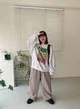 [unisex] Cotai ribbed knit pants