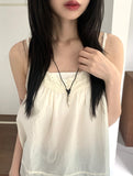 Kayu Vintage Gemstone Leather Necklace